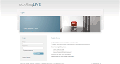 Desktop Screenshot of login.dwellinglive.com