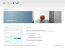 Tablet Screenshot of login.dwellinglive.com
